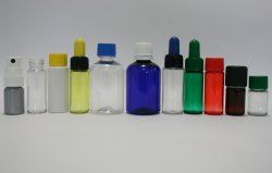 Vials and dropper bottles in PET